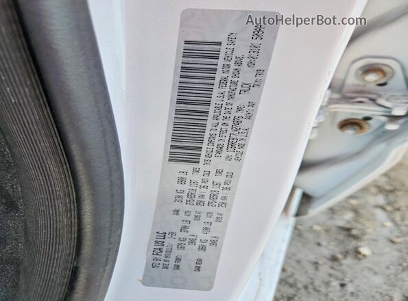 1C6RREBT7LN274876 2020 RAM 1500 White Вид наклейки з VIN-кодом