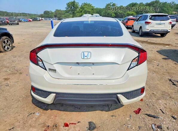 2HGFC3B34JH353687 2018 HONDA CIVIC White Սալոնի դիմացի տեսք