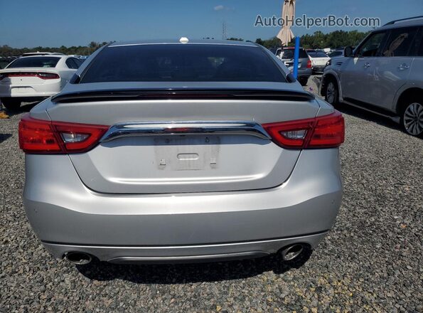 1N4AA6AP3GC903600 2016 NISSAN MAXIMA Silver Вид салону спереду