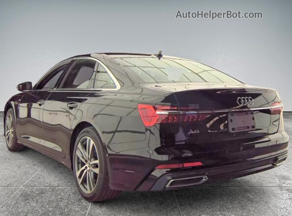 WAUL2AF23MN055781 2021 AUDI A6 Black Delantero derecho