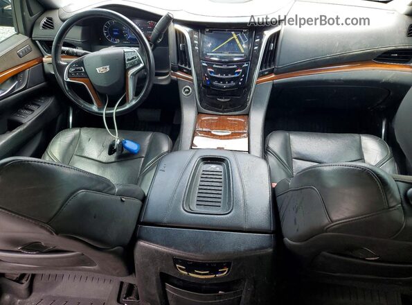 1GYS4GKJ5JR319316 2018 CADILLAC ESCALADE Black Սարքավորումների վահանակի տեսք