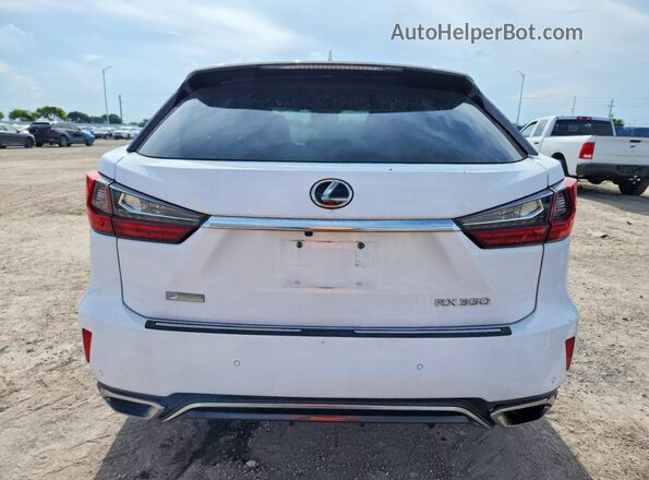 2T2ZZMCA4HC068890 2017 LEXUS RX 350 Белый Вид салона спереди