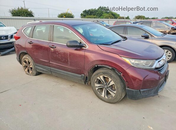 5J6RW5H37HL001474 2017 HONDA CR-V Burgundy Front view