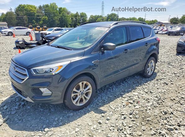 1FMCU9HD5KUA68671 2019 FORD ESCAPE Серый Задняя левая четверть