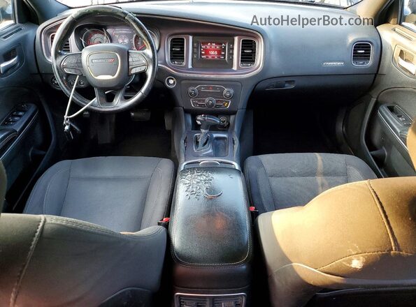 2C3CDXBG4GH140440 2016 DODGE CHARGER Gray Սարքավորումների վահանակի տեսք