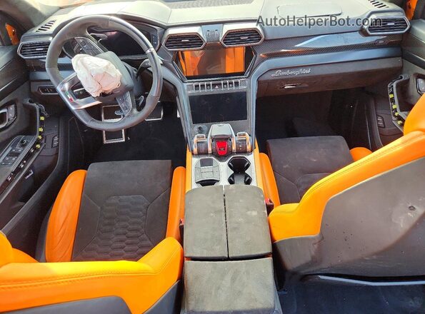 ZPBUA1ZL2NLA21237 2022 LAMBORGHINI URUS Оранжевый Вид щитка приборов