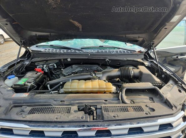 1FMJK1KT0MEA25965 2021 FORD EXPEDITION Black ძრავის განყოფილების ხედი