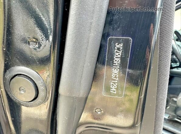3CZRU6H19KG712947 2019 HONDA HR-V Black Вид задньої частини салону
