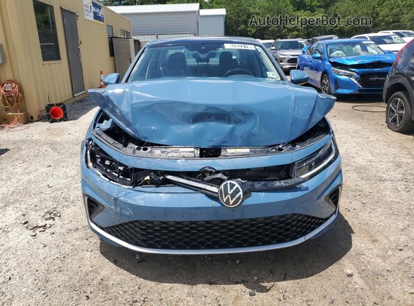 3VW7X7BU1SM076343 2025 VOLKSWAGEN JETTA Blue 360 interior view