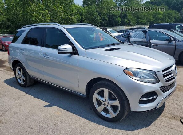 4JGDA5HB2GA802275 2016 MERCEDES-BENZ GLE Silver Front view