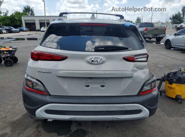 KM8K62AB6NU870429 2022 HYUNDAI KONA Silver Вид салону спереду