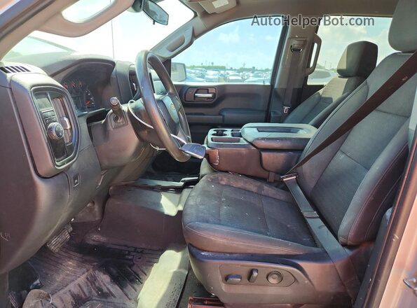 3GCPABEK4NG608527 2022 CHEVROLET SILVERADO Silver წინა პანელის ხედი