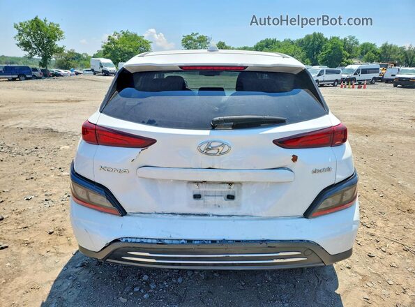 KM8K23AGXPU190906 2023 HYUNDAI KONA Белый Вид салона спереди