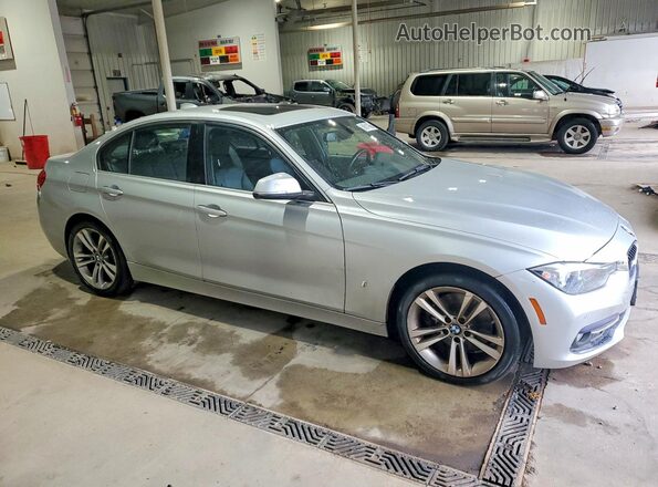 WBA8E1C50HK480443 2017 BMW 3 SERIES Silver Vista frontal