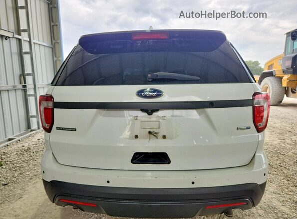 1FM5K8AR5GGA20382 2016 FORD EXPLORER White Սալոնի դիմացի տեսք