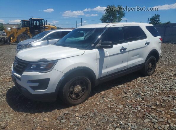 1FM5K8AR6GGB81498 2016 FORD EXPLORER White Задня ліва чверть