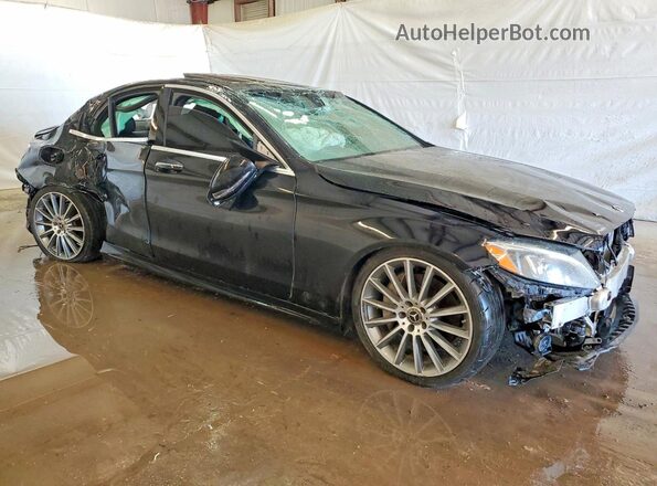 55SWF4JB3JU273189 2018 MERCEDES-BENZ C Black Front right