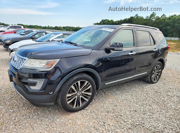 1FM5K8HTXGGC57113 2016 FORD EXPLORER Black Հետևի ձախ