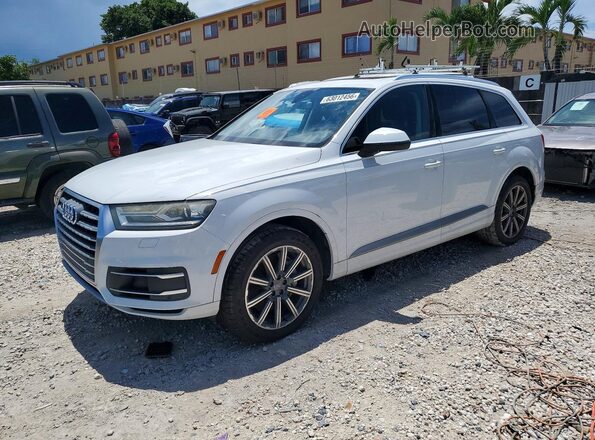 WA1LAAF79HD003482 2017 AUDI Q7 White Задня ліва чверть