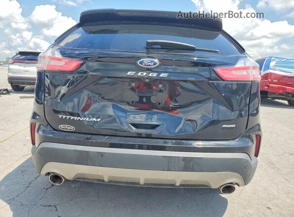 2FMPK4K99MBA08500 2021 FORD EDGE Silver Front interior view