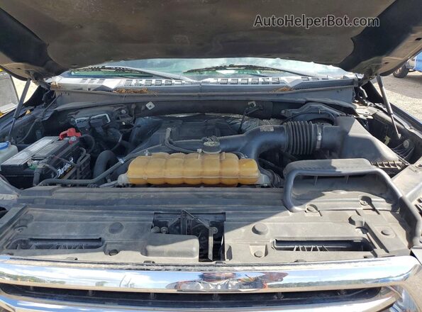 1FTEW1EP0GKD86773 2016 FORD F150 Blue ძრავის განყოფილების ხედი