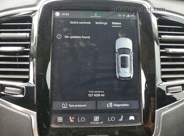 YV4H60CNXP1912211 2023 VOLVO XC90 Black Vista de los asientos traseros