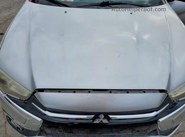 JA4AP3AU1KU011694 2019 MITSUBISHI OUTLANDER Silver VIN sticker view
