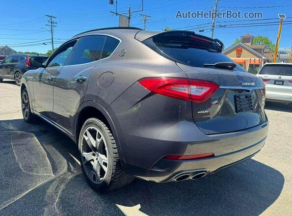 ZN661YUS3JX269795 2018 MASERATI LEVANTE Charcoal Задня права чверть