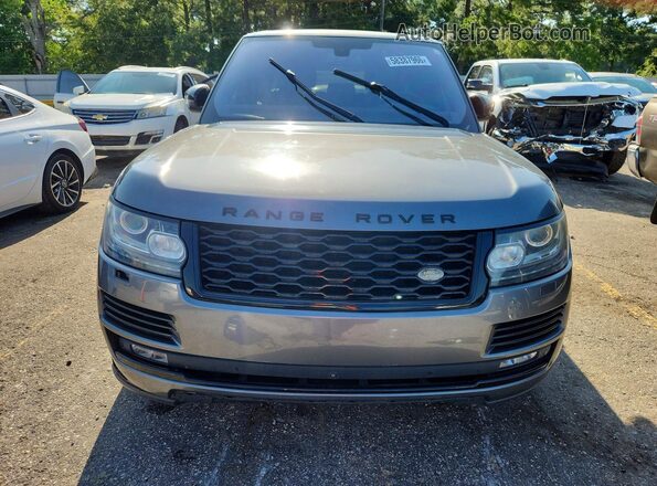 SALGS2EF9GA262078 2016 LAND ROVER RANGE Gray Widok z tyłu