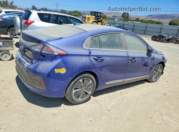 KMHC75LDXNU283281 2022 HYUNDAI IONIQ Blue Przód prawy