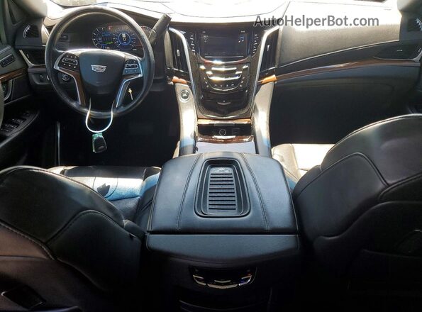 1GYS4HKJ8LR184972 2020 CADILLAC ESCALADE Black Vista del cuadro de instrumentos