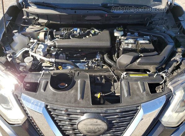 KNMAT2MT3JP549034 2018 NISSAN ROGUE Gray Widok komory silnika