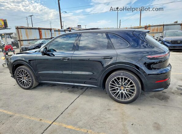WP1AB2AY7NDA31761 2022 PORSCHE CAYENNE Black Trasero derecho