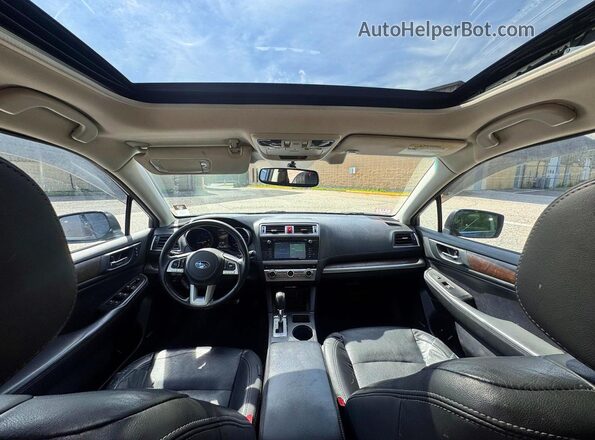 4S4BSANCXG3252788 2016 SUBARU OUTBACK Blue Widok tylnych siedzeń