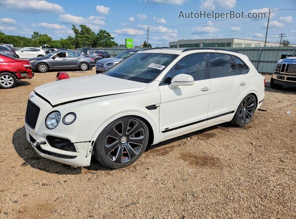 SJAAM2ZV9LC029665 2020 BENTLEY BENTAYGA Белый Задняя левая четверть