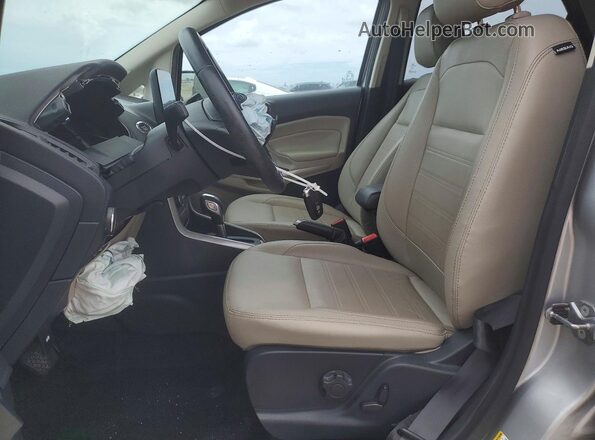 MAJ3S2KE8LC328593 2020 FORD ECOSPORT Silver წინა პანელის ხედი