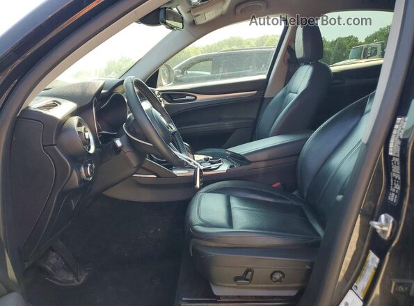 ZASFAKBN0J7B60472 2018 ALFA ROMEO STELVIO Black Առջևի վահանակի տեսք
