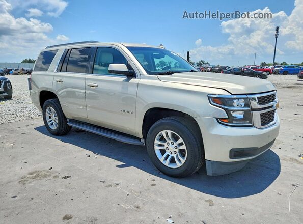 1GNSCAEC8GR394403 2016 CHEVROLET TAHOE Gold Դիմացի տեսք