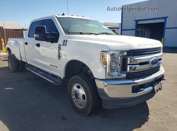 1FT8W3DT4KEF88661 2019 FORD F350 White წინა ხედი
