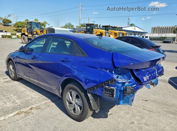 KMHLL4DG0SU033641 2025 HYUNDAI ELANTRA Blue Rear right