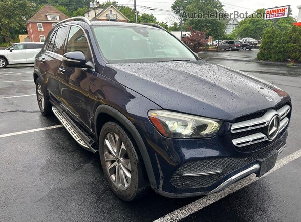 4JGFB4KB0LA155135 2020 MERCEDES-BENZ GLE Blue Front view