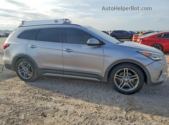 KM8SR4HF3HU181092 2017 HYUNDAI SANTA Gray Vista frontal