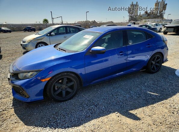SHHFK7H41HU403565 2017 HONDA CIVIC Blue Rear left
