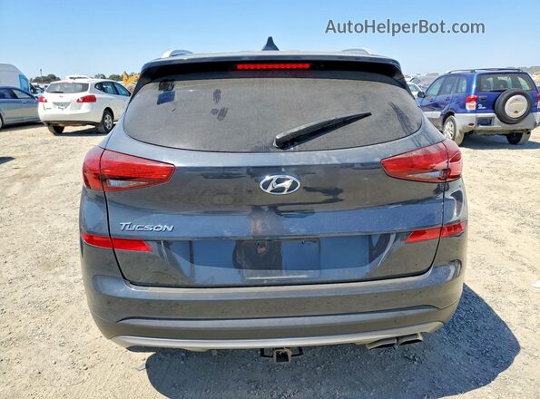 KM8J33AL6LU176064 2020 HYUNDAI TUCSON Синий Вид салона спереди