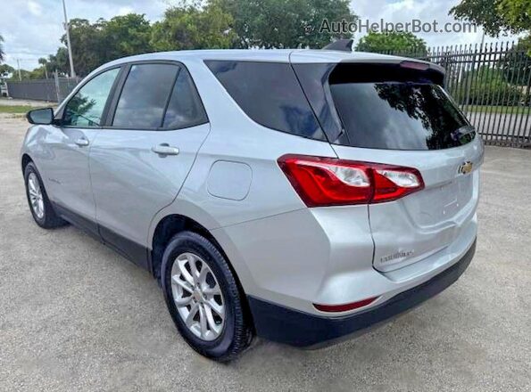 3GNAXHEV3LS731142 2020 CHEVROLET EQUINOX Silver უკანა მარჯვენა