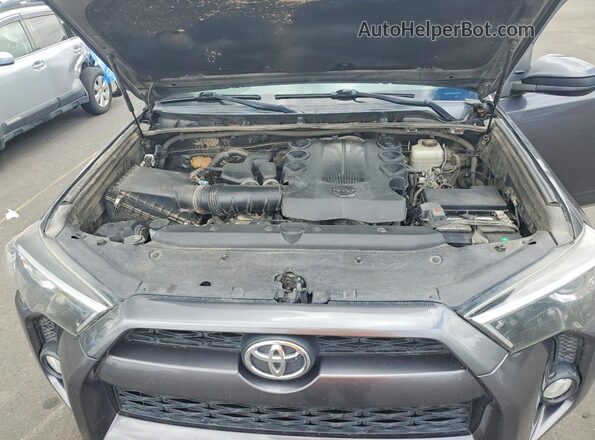JTEBU5JR8J5489139 2018 TOYOTA 4RUNNER Серый Вид подкапотного пространства