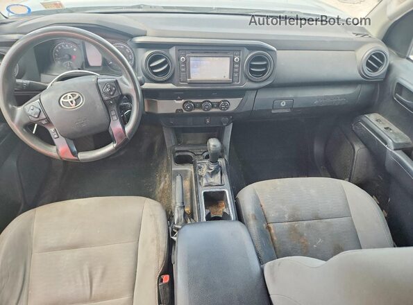 5TFRX5GN4KX149734 2019 TOYOTA TACOMA Silver Սարքավորումների վահանակի տեսք