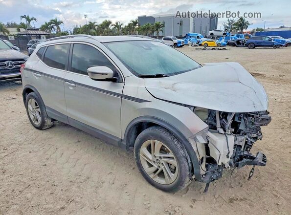 JN1BJ1BV2MW568907 2021 NISSAN ROGUE Silver Widok z przodu