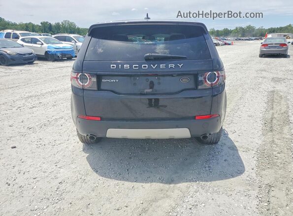SALCR2BG0GH574515 2016 LAND ROVER DISCOVERY Black Widok wnętrza z przodu