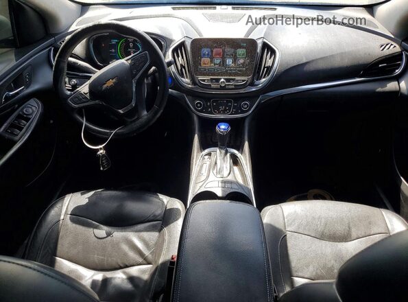 1G1RD6S55GU116510 2016 CHEVROLET VOLT White ხელსაწყოთა პანელის ხედი